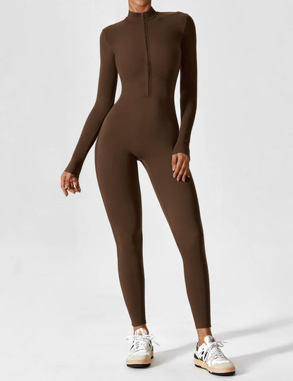 Robe Été Femme Manches Longues Zip Décontractée