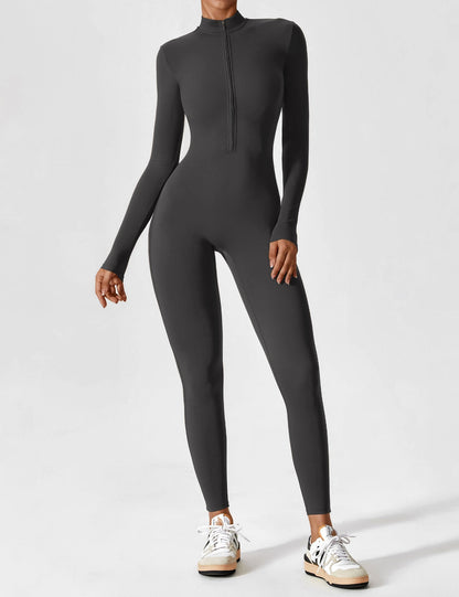 Robe Été Femme Manches Longues Zip Décontractée
