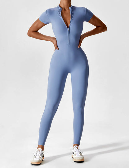 Combinaison Intégrale Zippée sans Couture