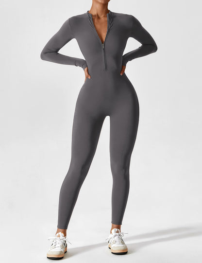 Robe Été Femme Manches Longues Zip Décontractée