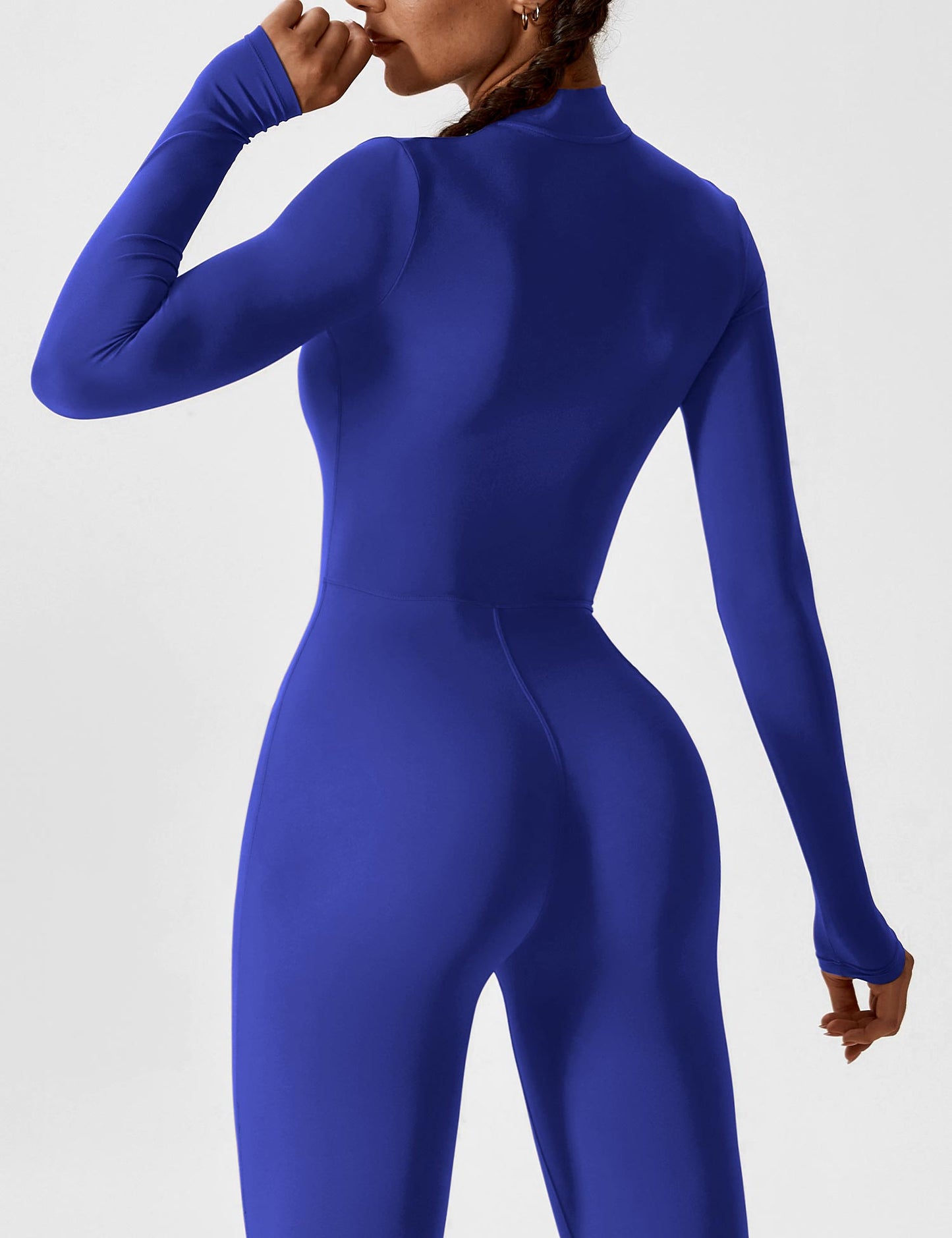 Robe Été Femme Manches Longues Zip Décontractée