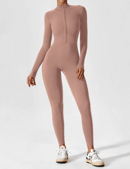 Robe Été Femme Manches Longues Zip Décontractée