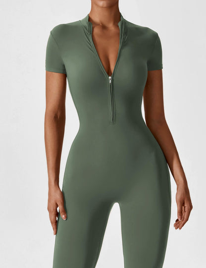 Combinaison Intégrale Zippée sans Couture