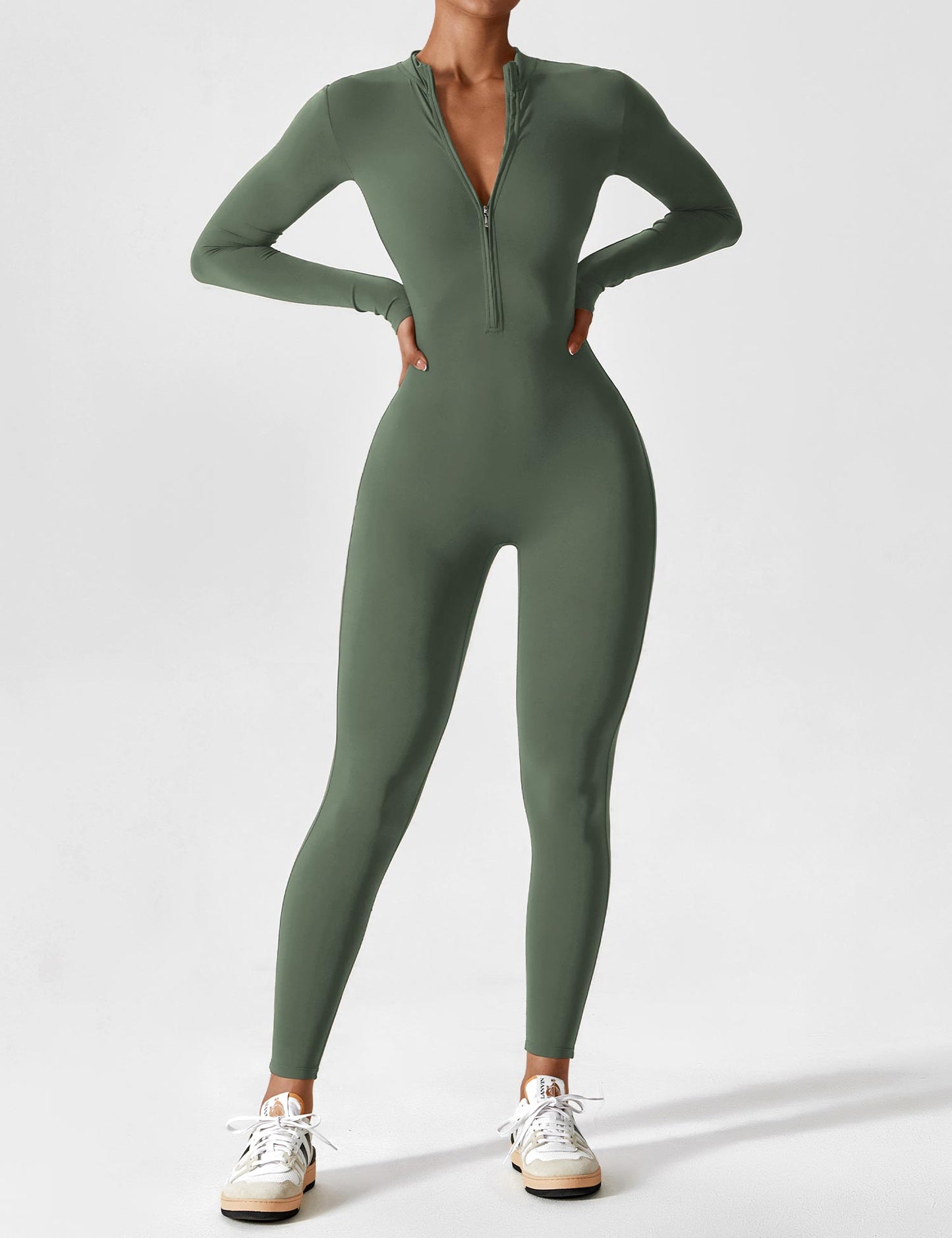 Combinaison Intégrale Zippée sans Couture