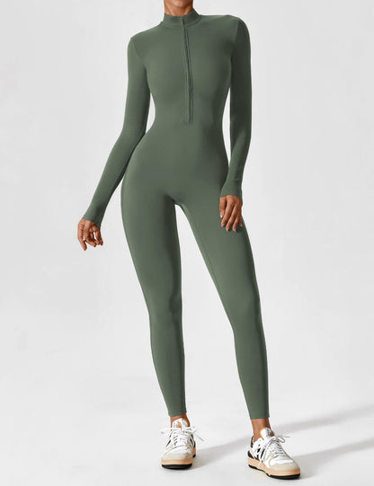 Combinaison Intégrale Zippée sans Couture