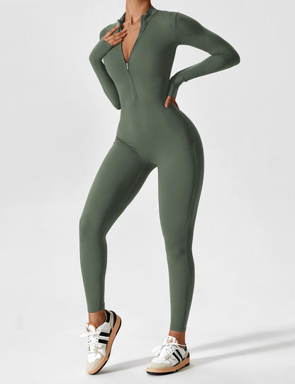 Combinaison Intégrale Zippée sans Couture
