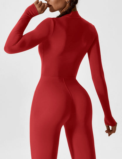 Robe Été Femme Manches Longues Zip Décontractée