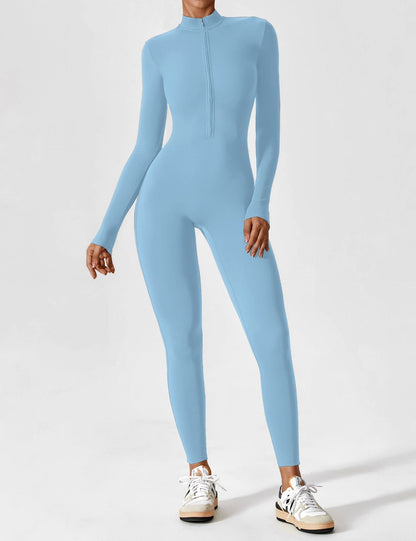 Robe Été Femme Manches Longues Zip Décontractée