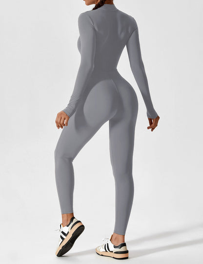 Robe Été Femme Manches Longues Zip Décontractée