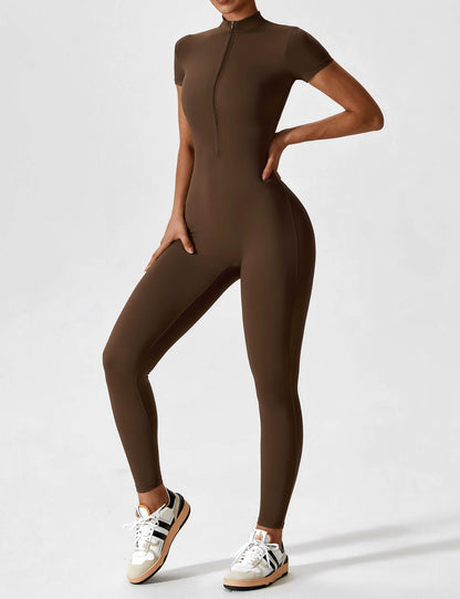 Combinaison Femme Manches Longues Fermeture Éclair
