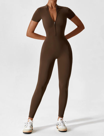 Combinaison Intégrale Zippée sans Couture