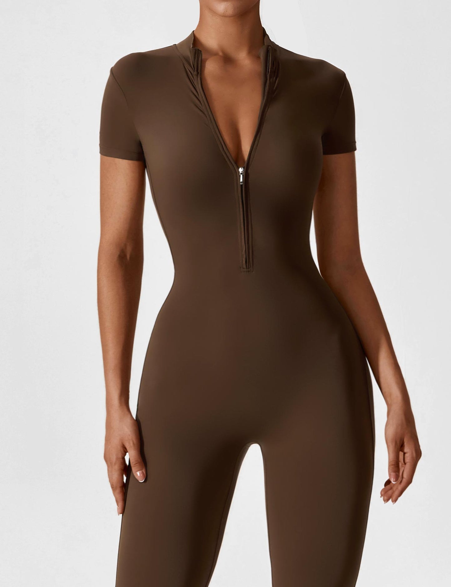 Combinaison Intégrale Zippée sans Couture