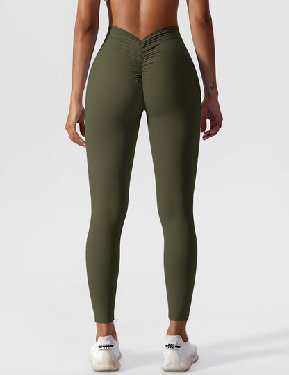 Leggings Haute Taille Élastiques sans Couture