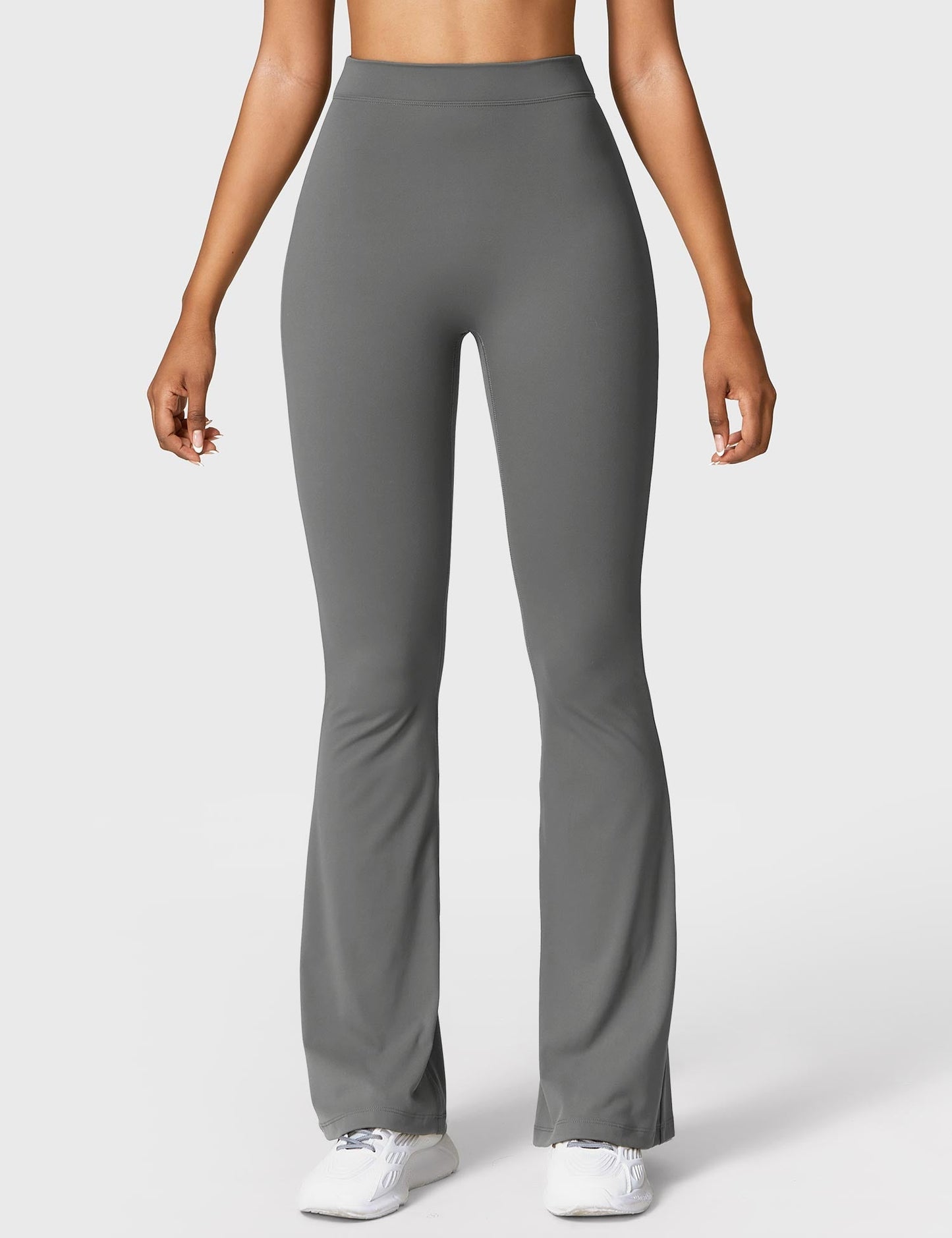 Legging Femme Taille Haute Effet Scrunch Coupe Flare Sculptante