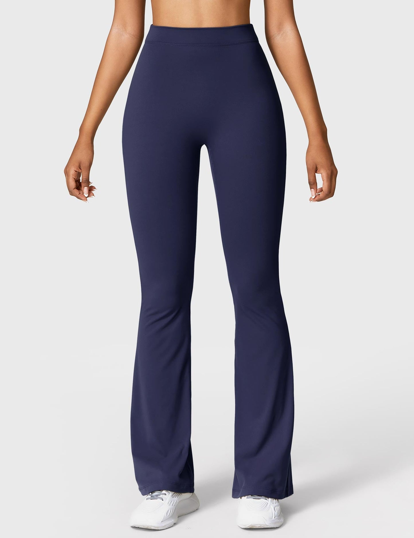 Legging Femme Taille Haute Effet Scrunch Coupe Flare Sculptante