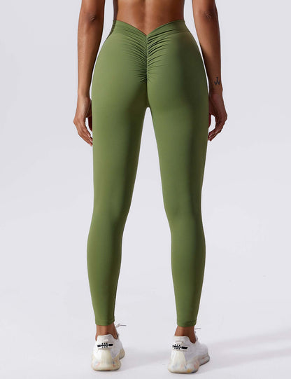 Leggings Haute Taille Élastiques sans Couture