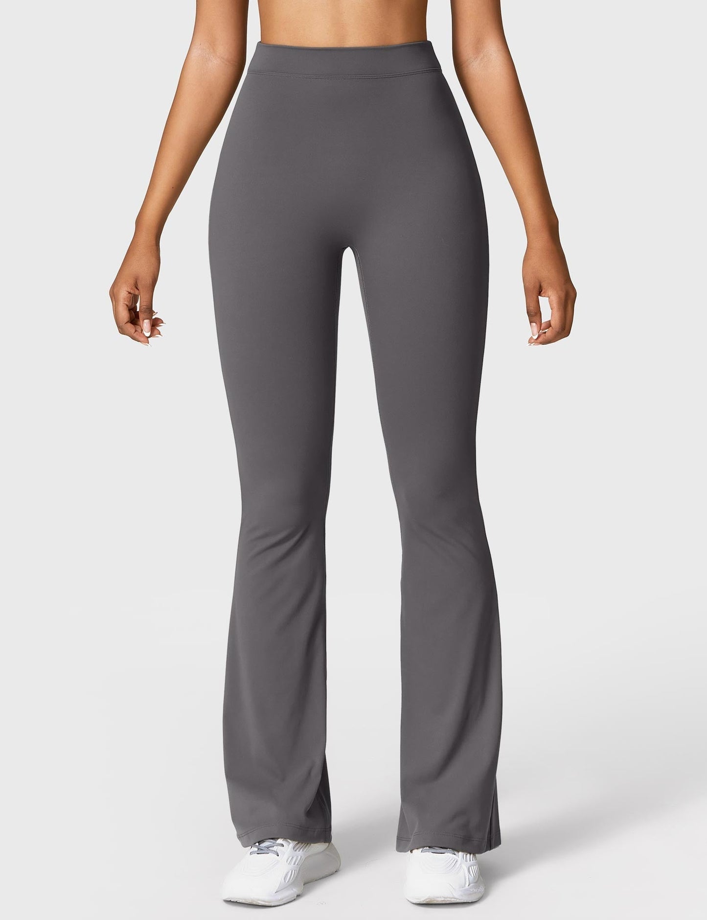 Legging Femme Taille Haute Effet Scrunch Coupe Flare Sculptante