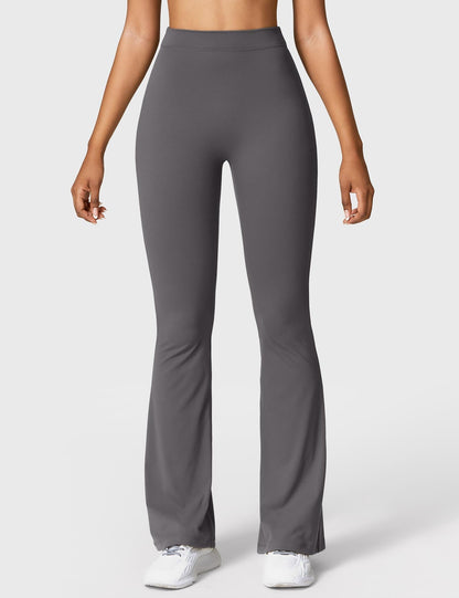 Legging Femme Taille Haute Effet Scrunch Coupe Flare Sculptante