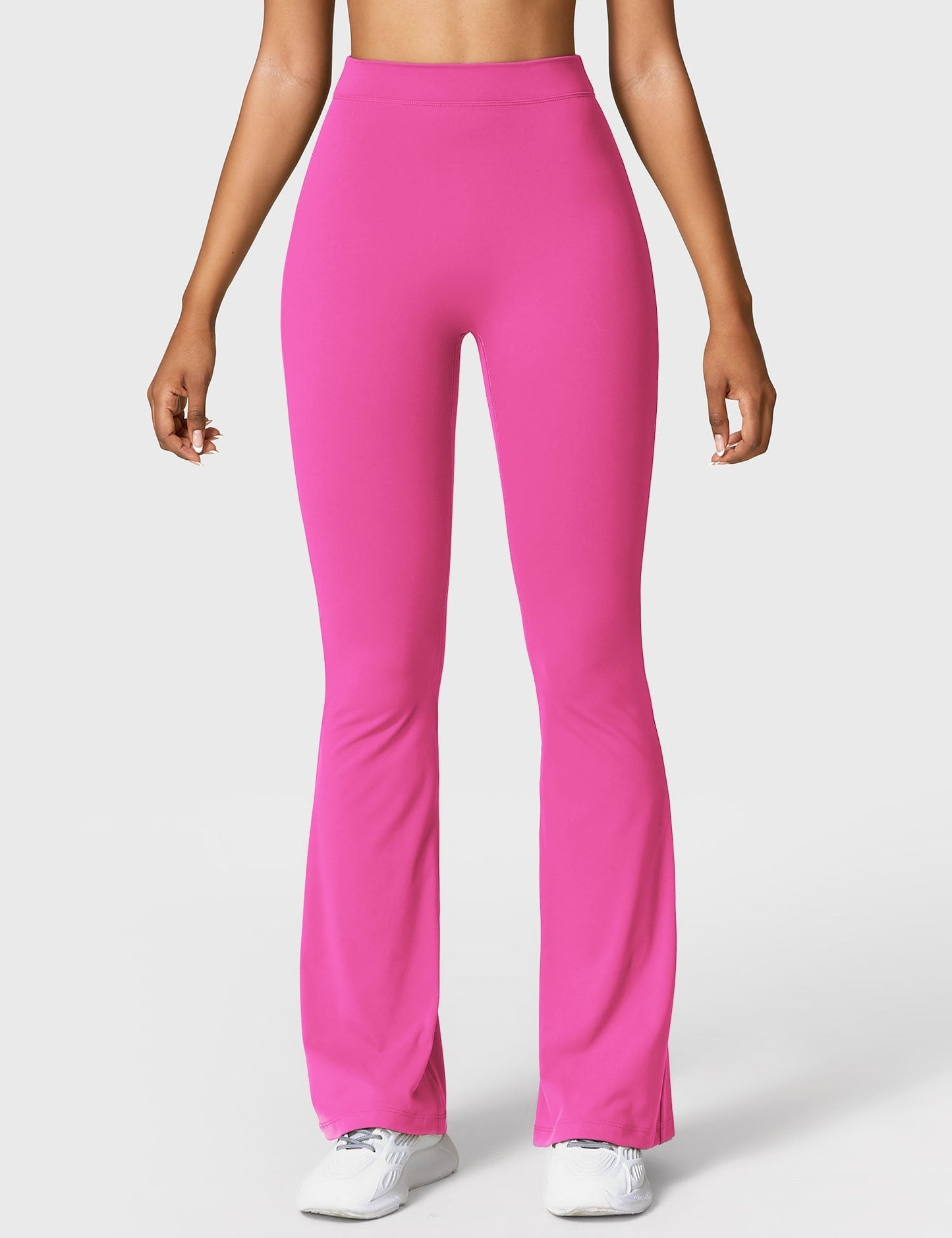 Legging Femme Taille Haute Effet Scrunch Coupe Flare Sculptante
