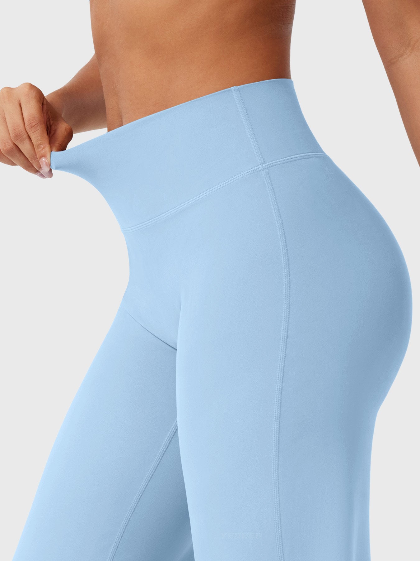 Pantalon Linéaire Haut de Taille pour Femme