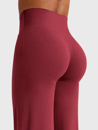 Pantalon Linéaire Haut de Taille pour Femme
