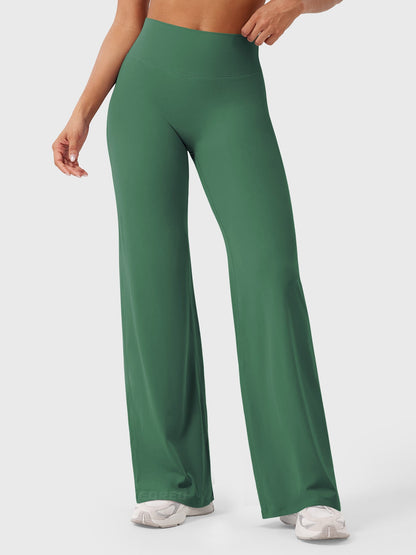 Pantalon Linéaire Haut de Taille pour Femme