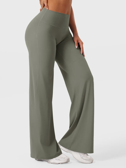 Pantalon Linéaire Haut de Taille pour Femme