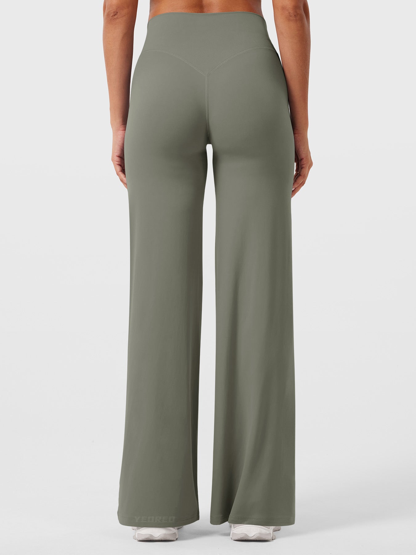 Pantalon Linéaire Haut de Taille pour Femme
