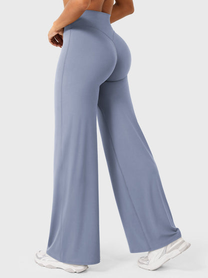 Pantalon Linéaire Haut de Taille pour Femme