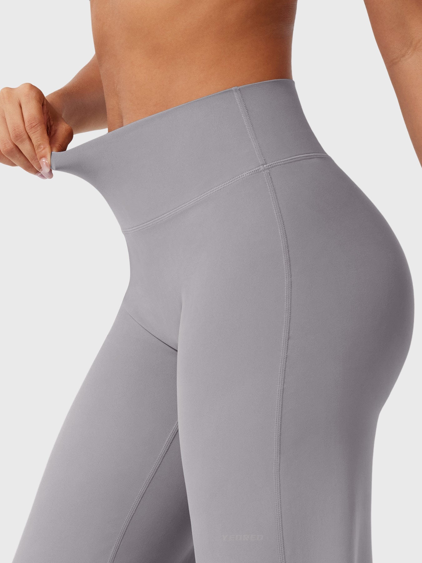 Pantalon Linéaire Haut de Taille pour Femme