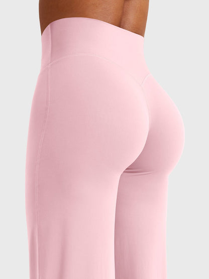 Pantalon Linéaire Haut de Taille pour Femme