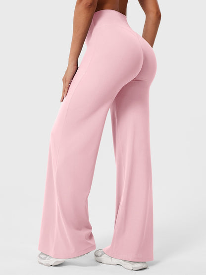 Pantalon Linéaire Haut de Taille pour Femme