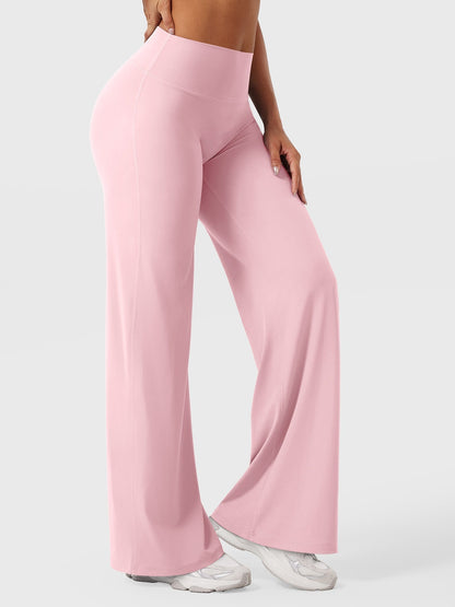 Pantalon Linéaire Haut de Taille pour Femme