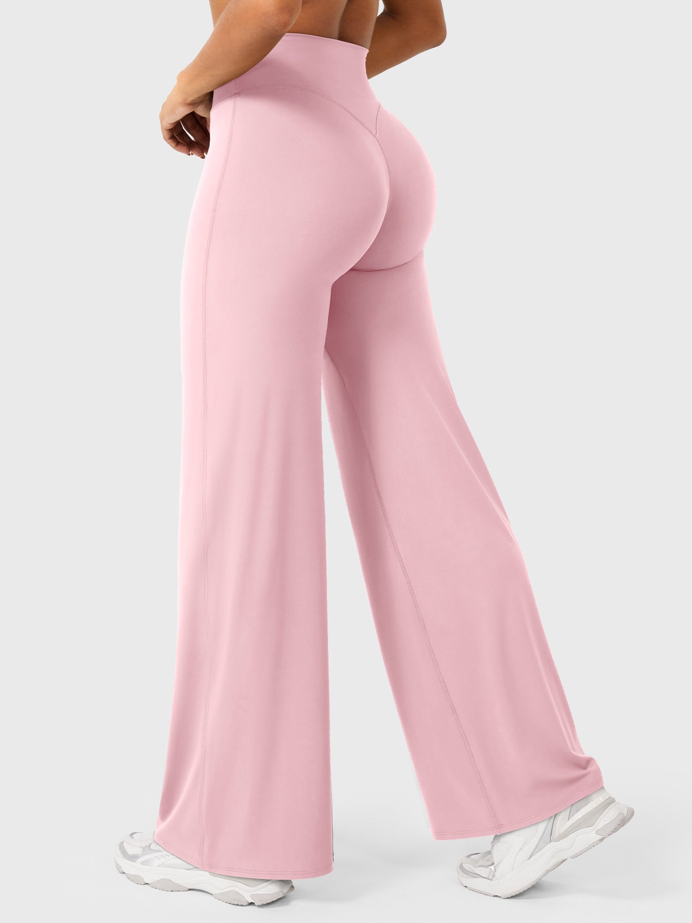 Pantalon Linéaire Haut de Taille pour Femme