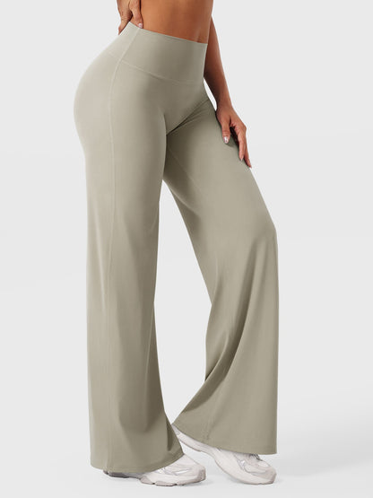 Pantalon Linéaire Haut de Taille pour Femme