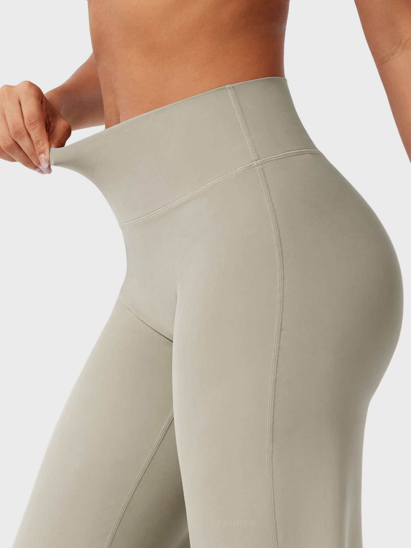 Pantalon Linéaire Haut de Taille pour Femme