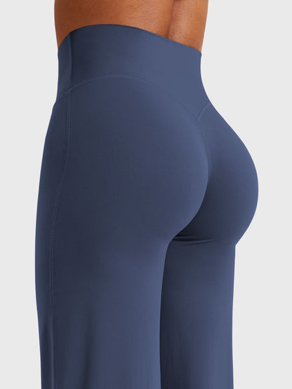 Pantalon Linéaire Haut de Taille pour Femme