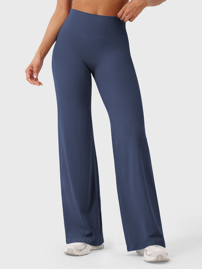 Pantalon Linéaire Haut de Taille pour Femme