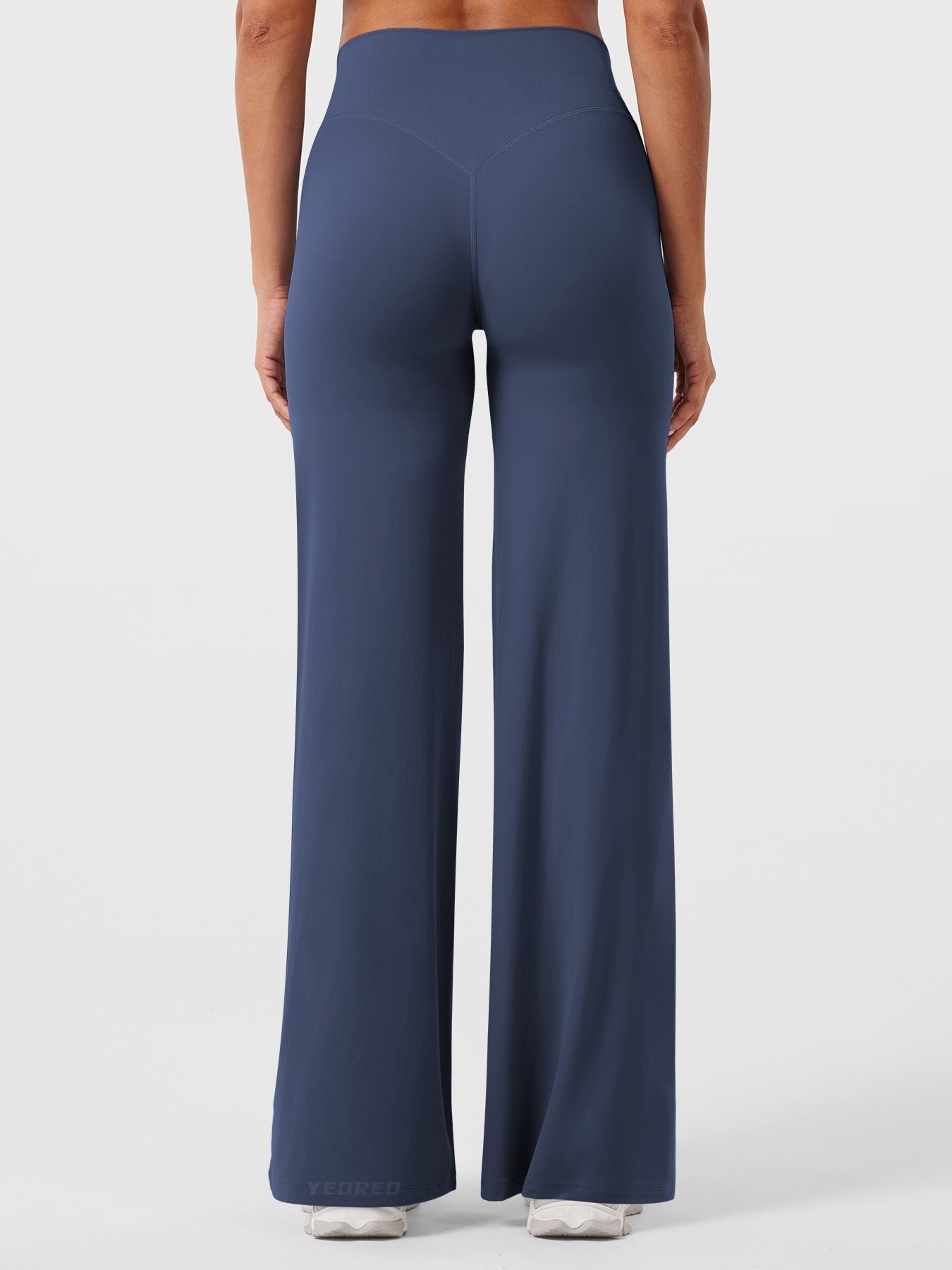 Pantalon Linéaire Haut de Taille pour Femme