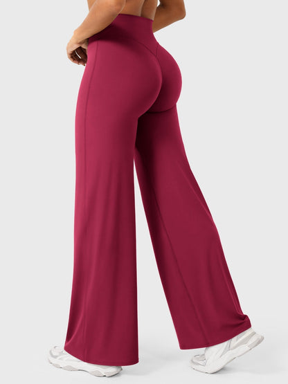 Pantalon Linéaire Haut de Taille pour Femme