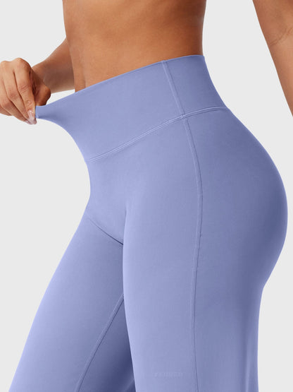 Pantalon Linéaire Haut de Taille pour Femme