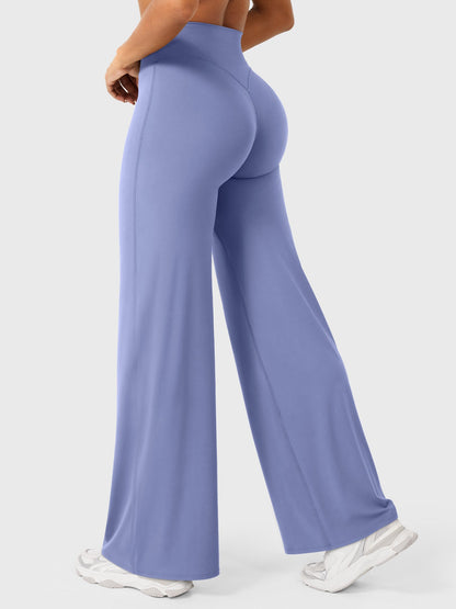 Pantalon Linéaire Haut de Taille pour Femme