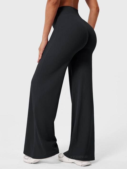 Pantalon Linéaire Haut de Taille pour Femme - BerlinGlamour