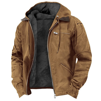 Veste à Capuche Homme Hiver Doux et Imperméable - PanierRoyale