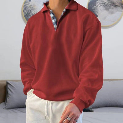 Pull Homme en Laine Chale Marron Hiver