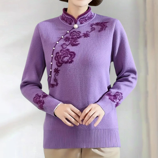 Pull Femme Vintage Élégant - PanierRoyale