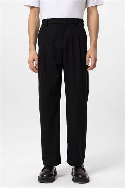 Pantalon Homme Classique Taille Haute pour Bureau - PanierRoyale