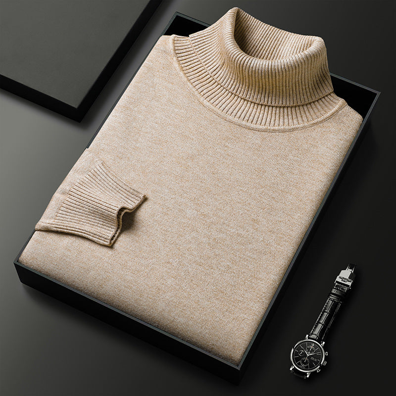Pull Col Roulé Homme Chaud et Doux Hiver - PanierRoyale