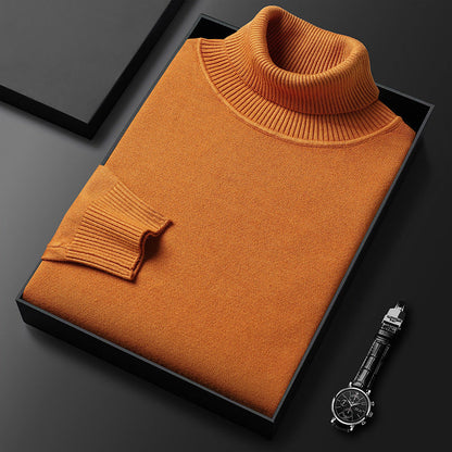 Pull Col Roulé Homme Chaud et Doux Hiver