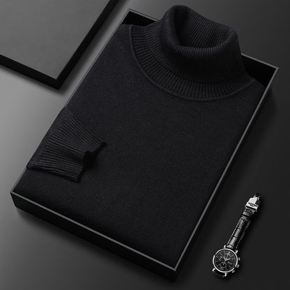 Pull Col Roulé Homme Chaud et Doux Hiver